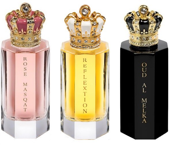 Rose Masqat, Reflextion и Oud Al Melka от Royal Crown