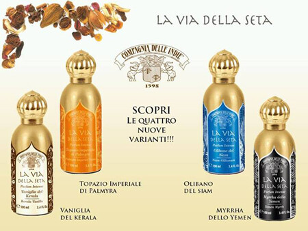 Vaniglia Del Kerala, Olibano del Siam, Topazio Imperiale di Palmyra и Myrhha dello Yemen от Compagnia Delle Indie