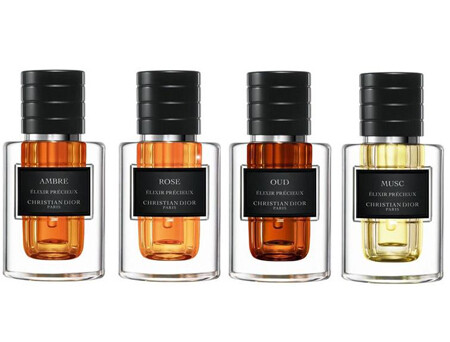 Новая линия масляных духов Les Elixirs Precieux от Dior