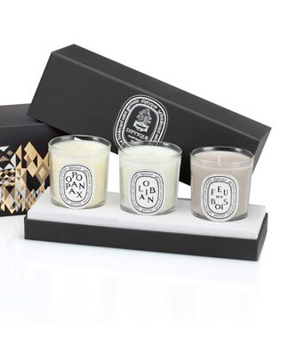 Diptyque Holiday Coffret: Frankincense, Amber Oud и Oriental Spruce – новый праздничный набор подарочных свечей