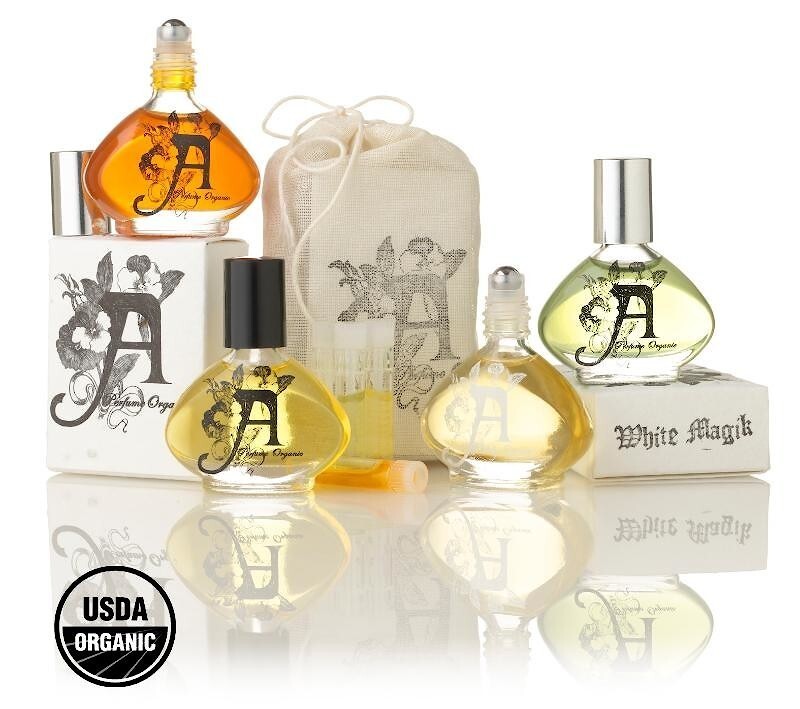 organic rose perfume