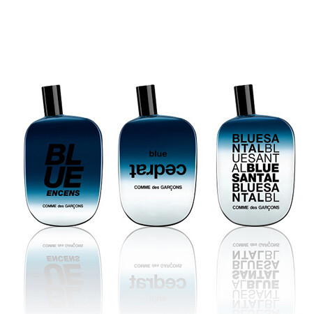 Новая коллекция Blue Invasion от Comme des Garcons: Blue Cedrat, Blue Encens и Blue Santal