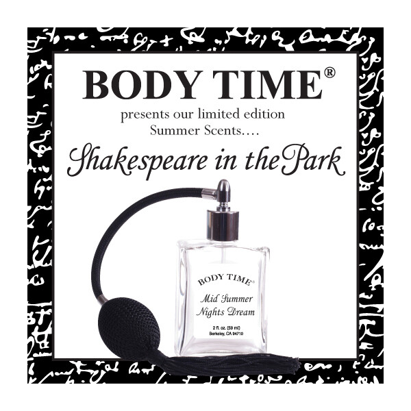 Shakespeare in the Park – новая парфюмерная коллекция от Body Time