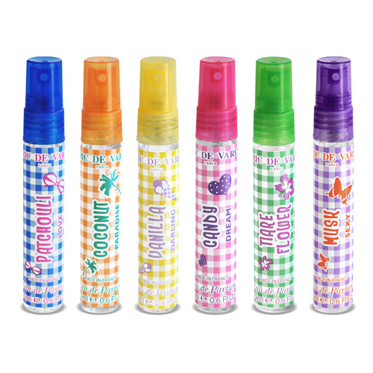 Sexy Paradise от Ulric de Varens: Patchouli Love, Coconut Paradise, Vanilla Darling, Candy Dream, Tiare Flower Beach и Musk Sexy – новая весенняя коллекция женских духов