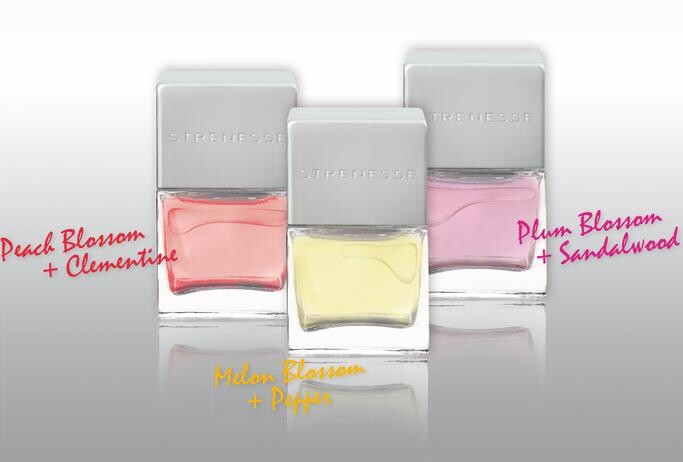 Strenesse представляет: Peach Blossom & Clementine, Melon Blossom & Pepper и Plum Blossom & Sandalwood