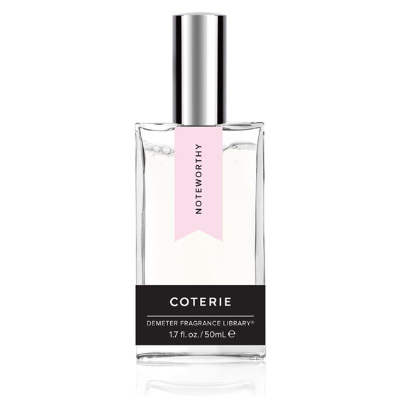 Noteworthy от Coterie и Demeter – новый женский аромат в поддержку Национального Фонда Рака Молочной Железы