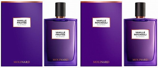 Vanille Fruitee Eau de Parfum и Vanille Patchouli Eau de Parfum от Molinard