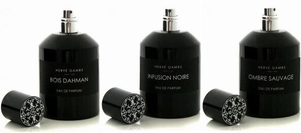 Bois Dahman, Infusion Noire и Ombre Sauvage от Herve Gambs Paris