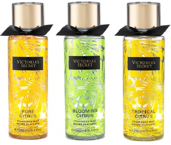 Blooming Citrus, Pure Citrus и Tropical Citrus от Victoria`s Secret