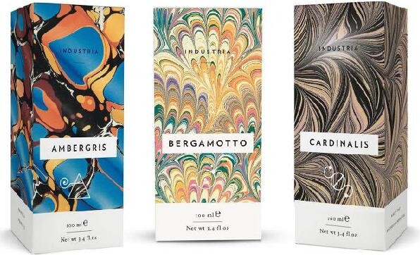 Ambergris, Bergamotto и Cardinalis от Industria