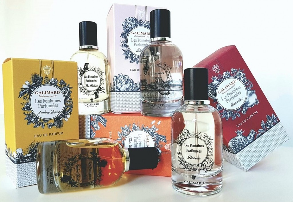 Galimard Les Fontaines Parfumees: Pivoine, Grenadine, The Indien