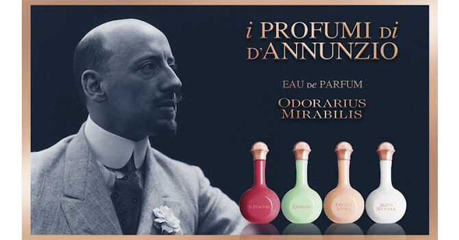 Бренд I Profumi di d'Annunzio дебютировал с четырьмя ароматами