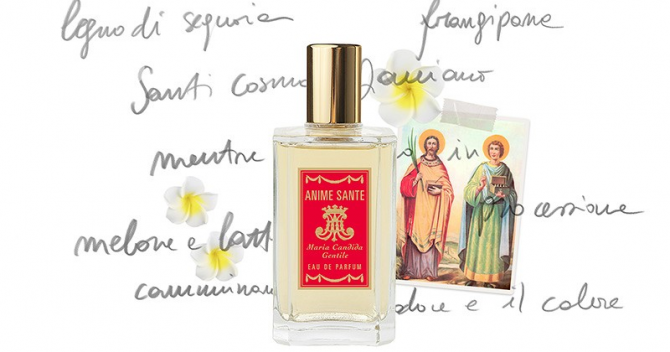 Мария Кандида Джентиле представила аромат Anime Sante