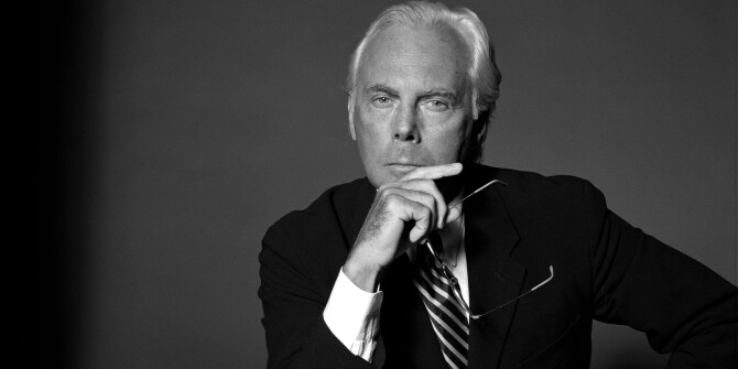 Ушёл из жизни итальянский дизайнер и предприниматель Джорджо Армани