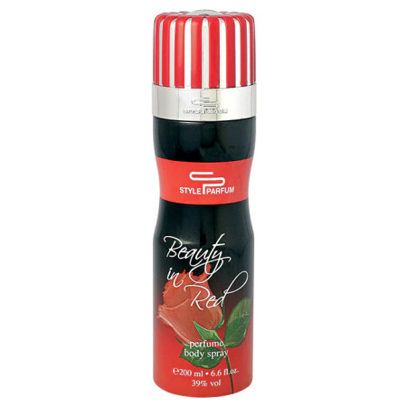 Style Parfum Beauty in Red Body Spray