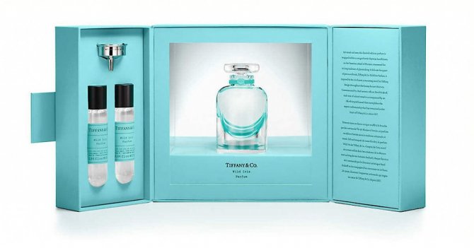 Tiffany выпустили Wild Iris во флаконе ручной работы