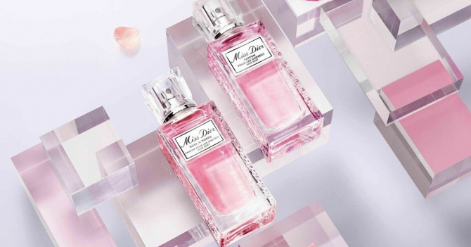 Dior выпустили дымку для волос Miss Dior Rose N'Roses