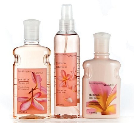 plumeria perfume bath and body works