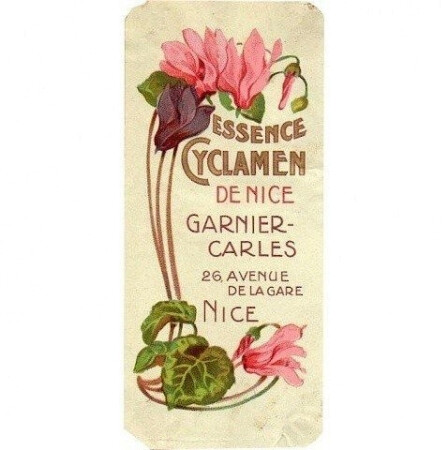 Grande Parfumerie de Nice / Garnier-Carles Essence Cyclamen de Nice