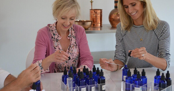 Процесс создания парфюмов