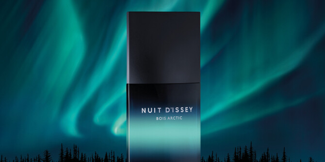 Issey Miyake посвятили Nuit d’Issey Bois Arctic северному сиянию