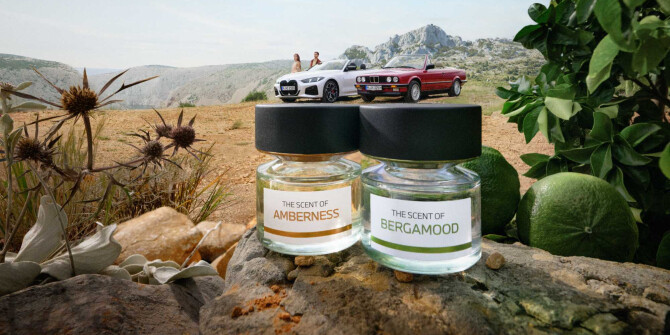 Bergamood и Amberness – дебютные ароматы от BMW Fragrances