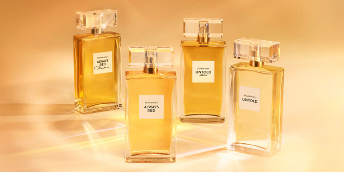 Elizabeth Arden перевыпустили ароматы Untold, Untold Absolu, Always Red и Always Red Femme в новых флаконах