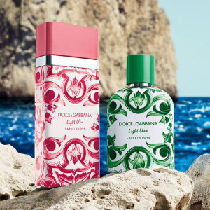 Dolce & Gabbana обновили дизайн флаконов дуэта Light Blue Capri in Love