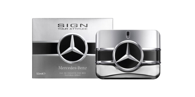 Mercedes Benz выпускают новый мужской аромат Sign Your Attitude