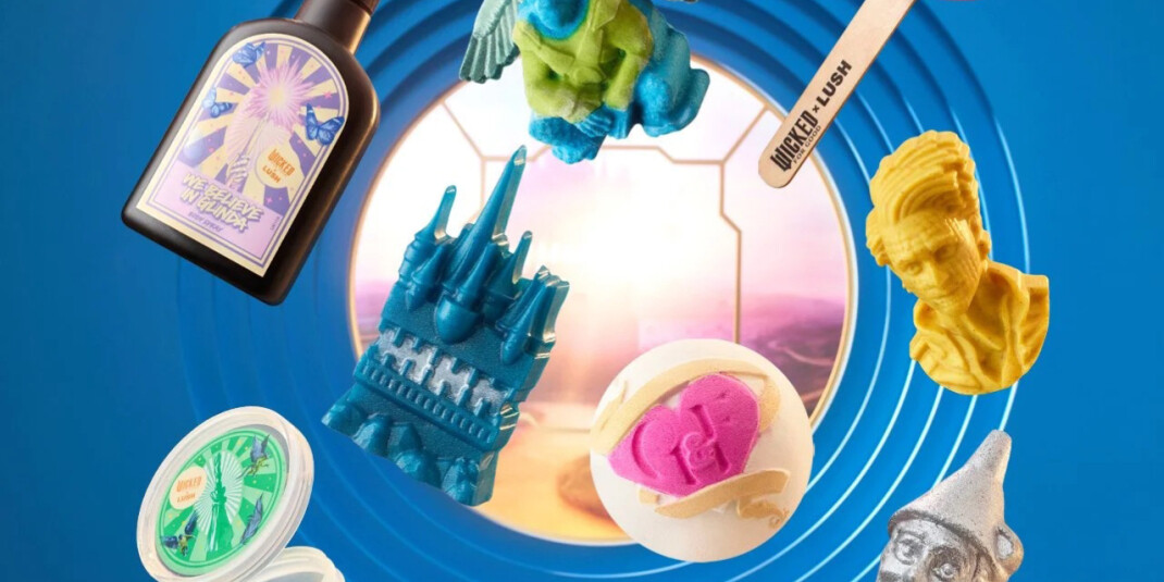 Lush выпускают лимитированную коллекцию Wicked: For Good