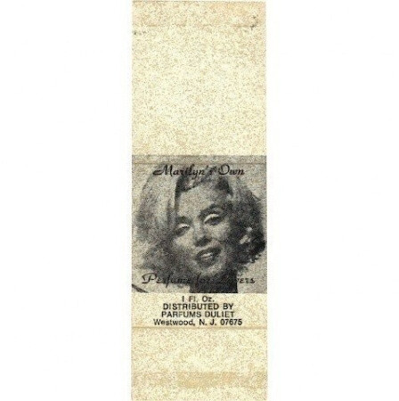 Marilyn Monroe Marilyn's Own Perfume For Lovers