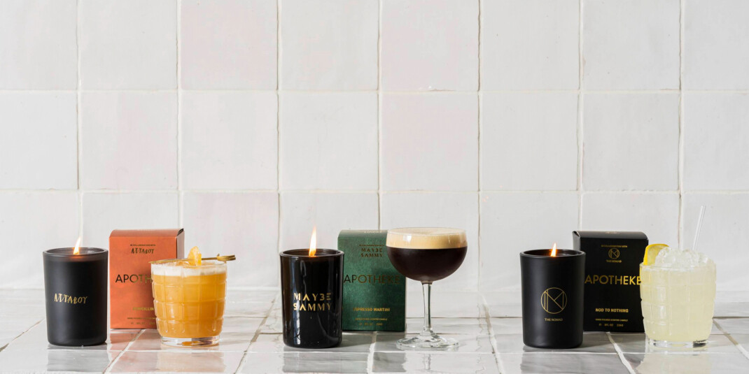 Apotheke представили коллекцию свечей в коллаборации с барами