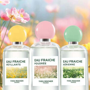 Yves Rocher показали весеннее трио ароматов Eau Fraîche