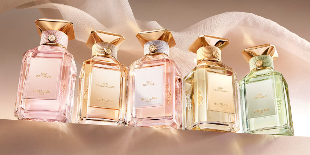 Guerlain представляют новую серию Les Eaux, вдохновлённую текстурами тканей