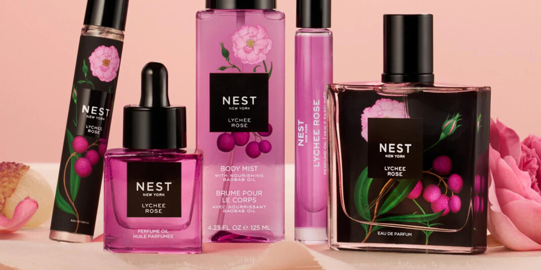 Nest создали новые продукты с фруктово-цветочным ароматом Lychee Rose