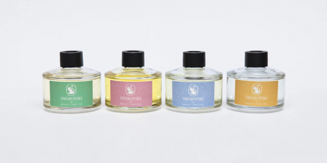 Swarovski и российский бренд Great Totter выпустили ароматические диффузоры
