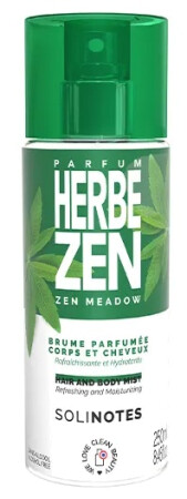 Solinotes Herbe Zen Hair and Body Mist