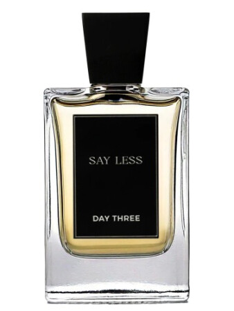 Day Three Say Less