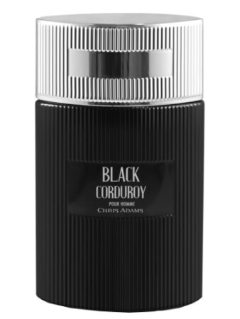 Chris Adams Black Corduroy Pour Homme