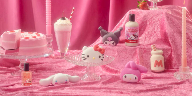Lush показали лимитированную коллекцию, посвящённую Hello Kitty