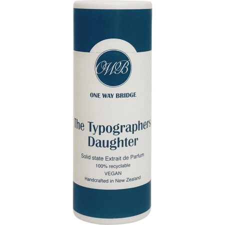 One Way Bridge Perfumes The Typographers Daughter Solid Perfume