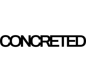Concreted