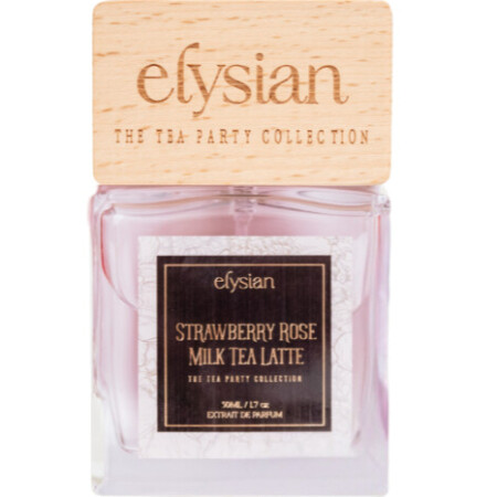 Elysian Strawberry Rose Milk Tea Latte