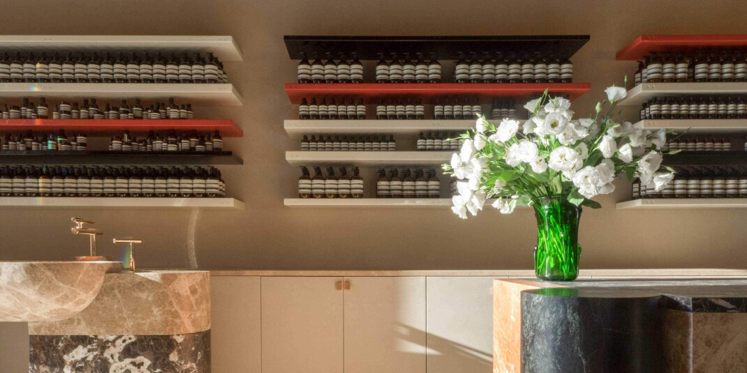 Aesop открывают двухэтажный магазин в здании XVIII века в Риме