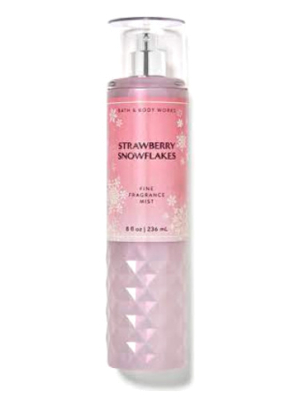 Bath and Body Works Strawberry Snowflakes