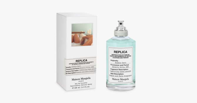 Maison Margiela пополнили линию Replica ароматом Bubble Bath