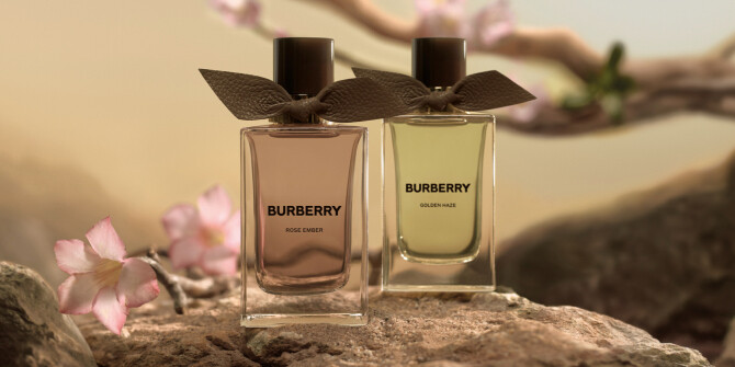 Burberry представляют новые ароматы Golden Haze и Rose Ember