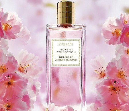 oriflame perfume cherry blossom