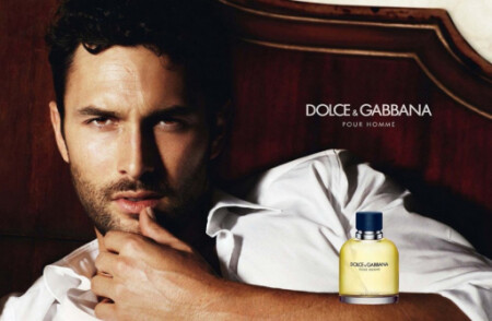 dolce and gabbana cologne model