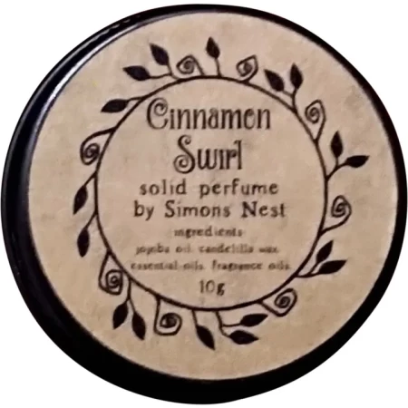 Simons Nest Cinnamon Swirl Solid Perfume
